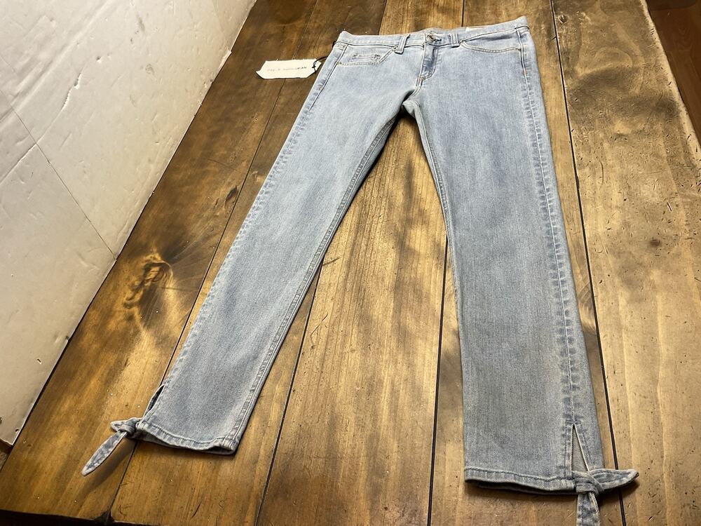 Rag & Bone Stevie Capri Ankle Ties Skinny Jeans Women’s Size 28 NWT